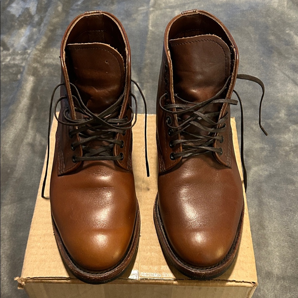Red Wing Shoes Rich Brown Leather Boots
